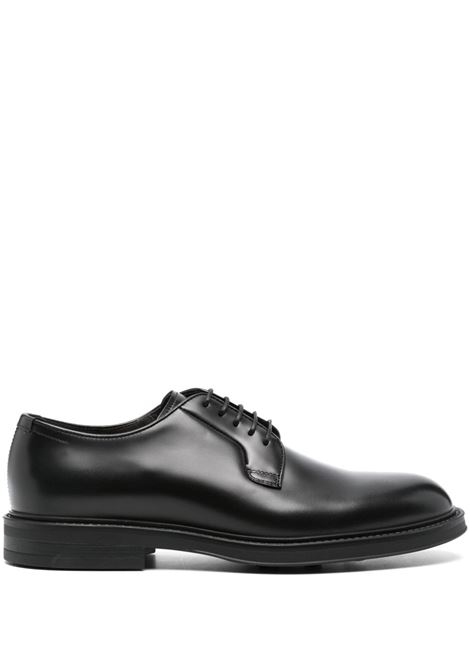 Black leather derby shoes Henderson baracco - men HENDERSON BARACCO | Derby | 82200P2NR